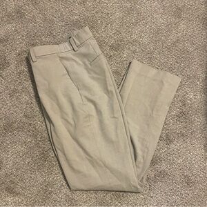 Tan S Uniqlo Smart Ankle Pants